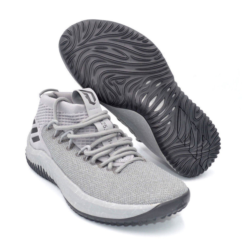 Adidas Dame 4 Grey Damian Lillard Mens Basketball